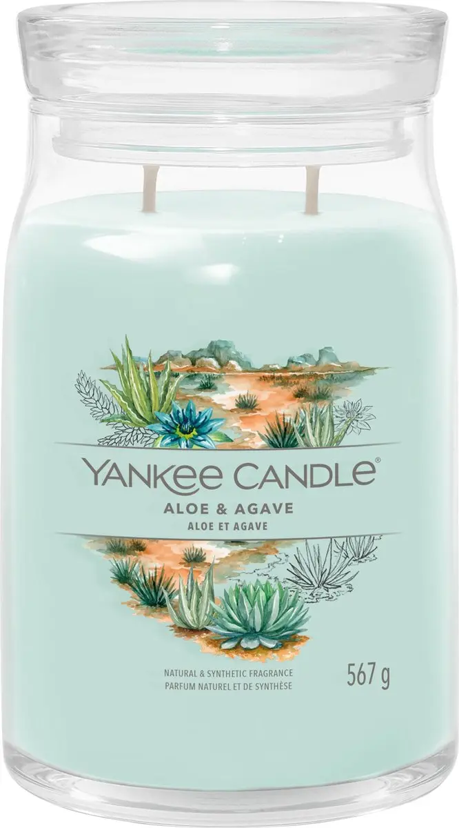 Yankee Candle Aloe & Agave Geurkaars