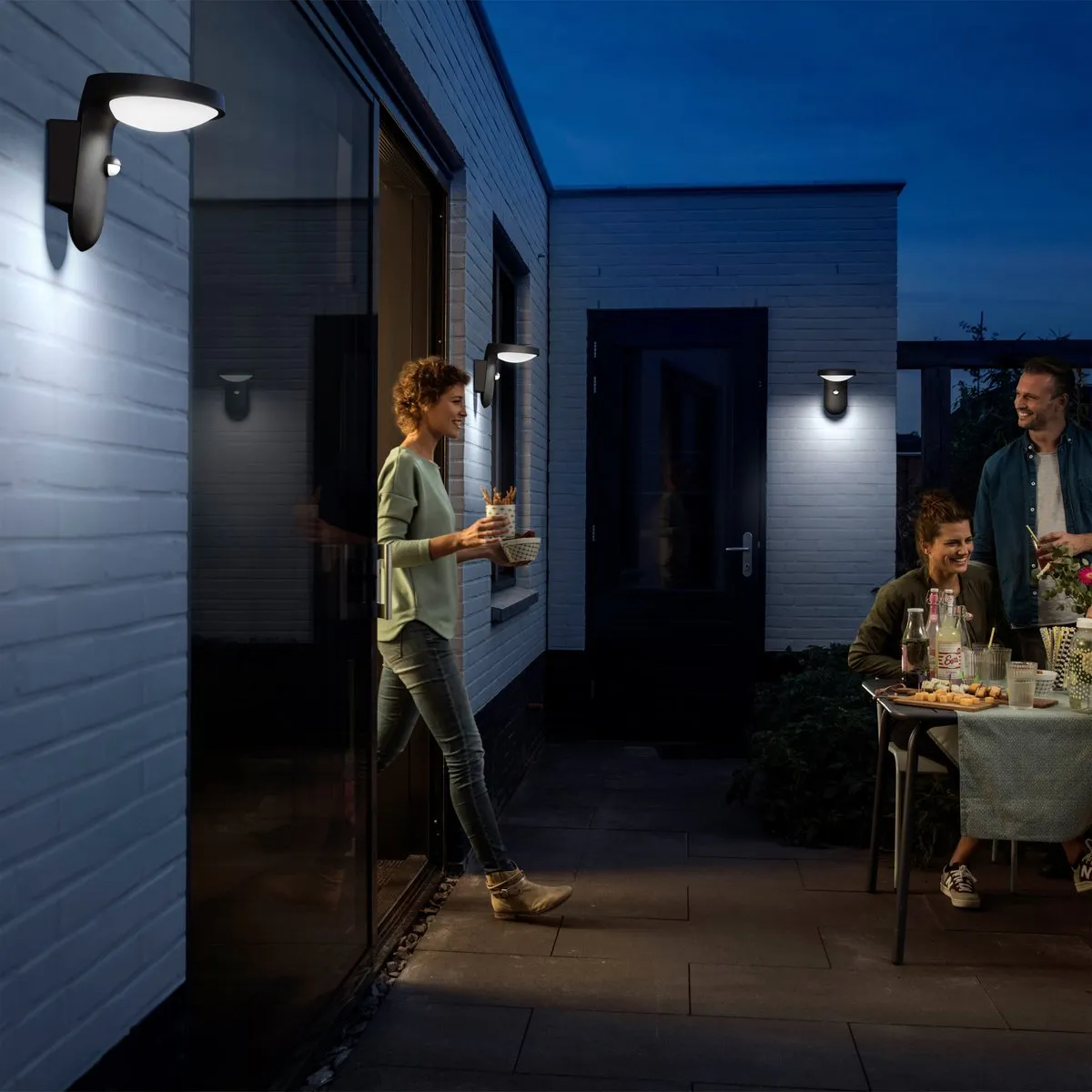Philips Tyla Buitenwandlamp 9W - Antraciet