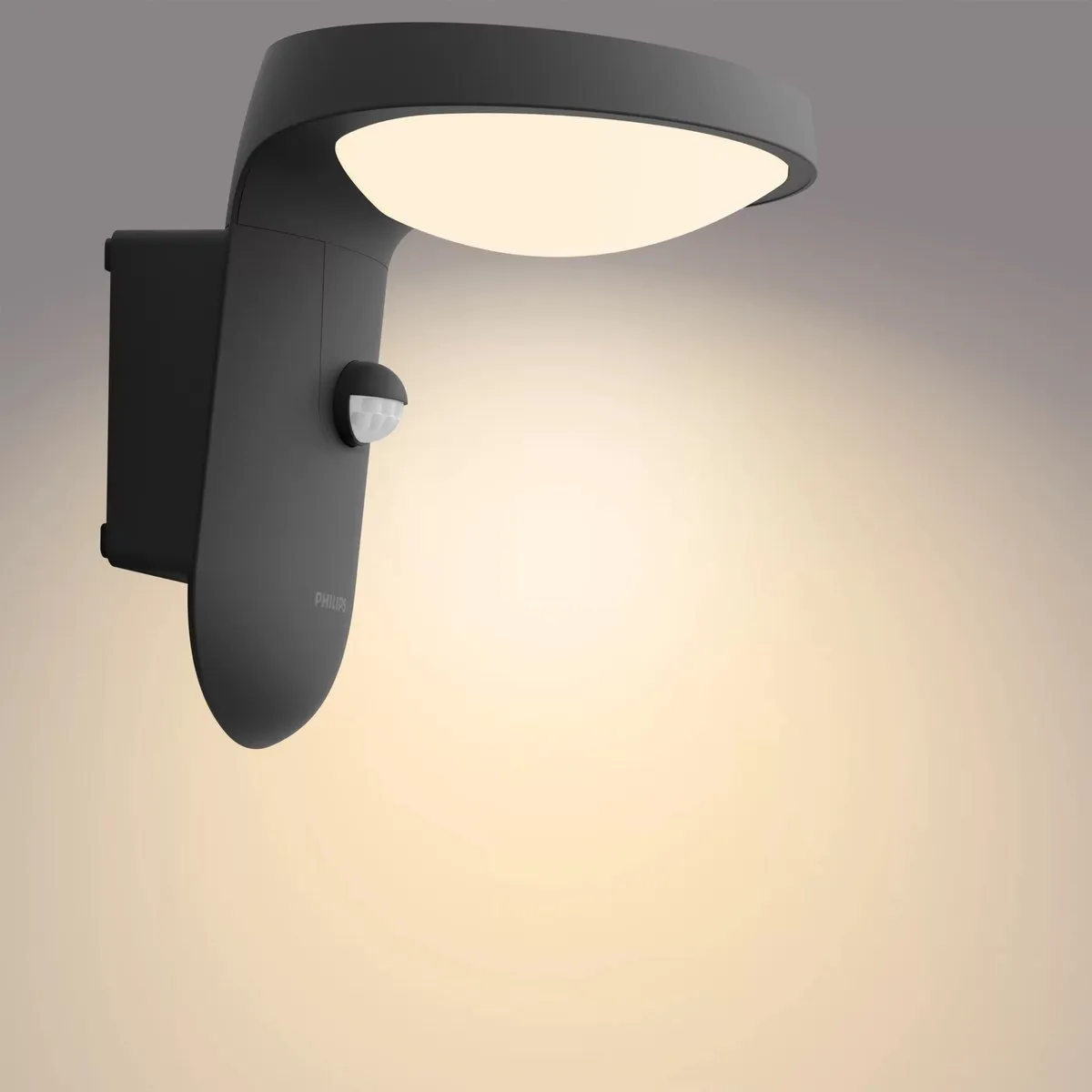Philips Tyla Buitenwandlamp 9W - Antraciet - afbeelding 6 van 6