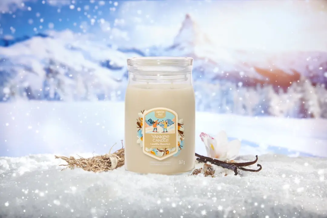 Yankee Candle Vanilla Flurries Large Jar Geurkaars - 90 branduren - afbeelding 6 van 6