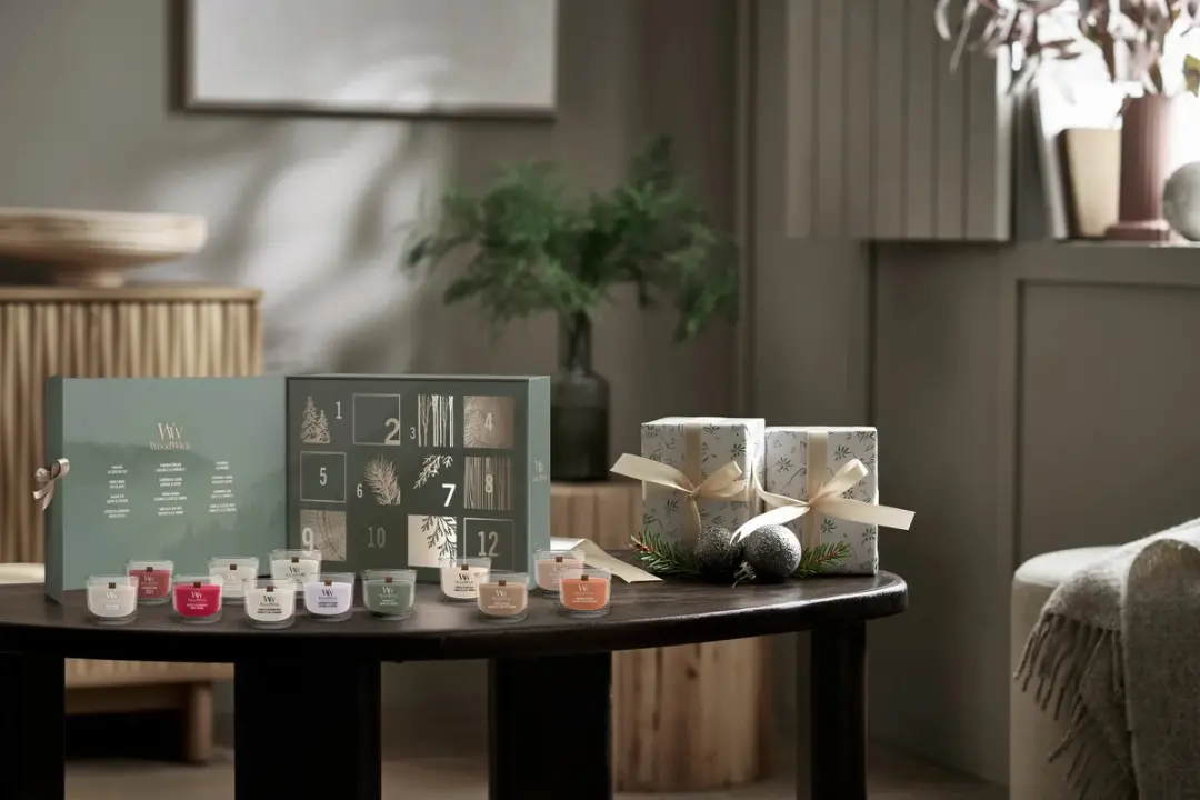 WoodWick 12 Days of Christmas Adventskalender - 12 Kaarsjes - afbeelding 6 van 6