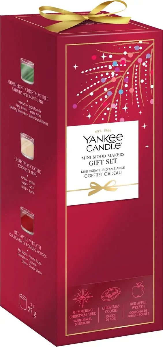 Yankee Candle Gifted Moments Collectie 3 Filled Votive