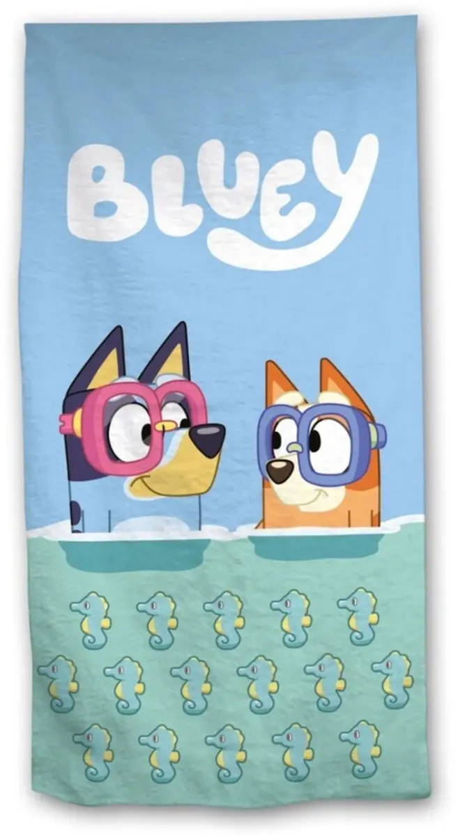 Bluey en bingo Strandlaken Dive 70 x 140 cm
