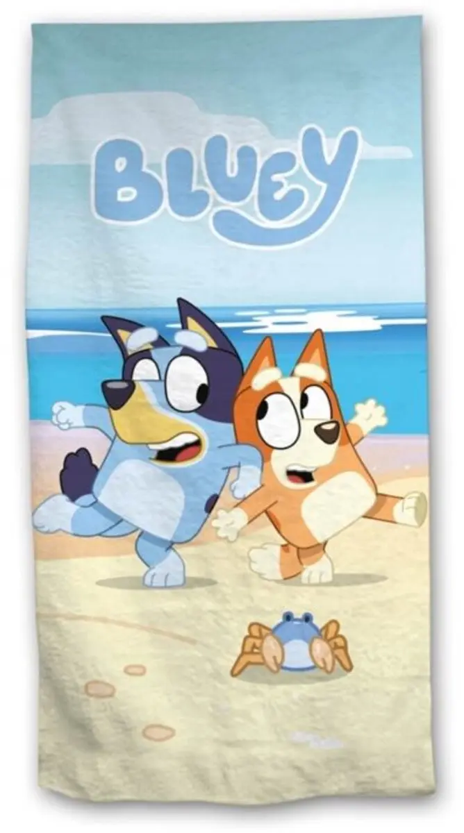 Bluey Strandlaken 70x140cm - Meerkleurig - afbeelding 2 van 2