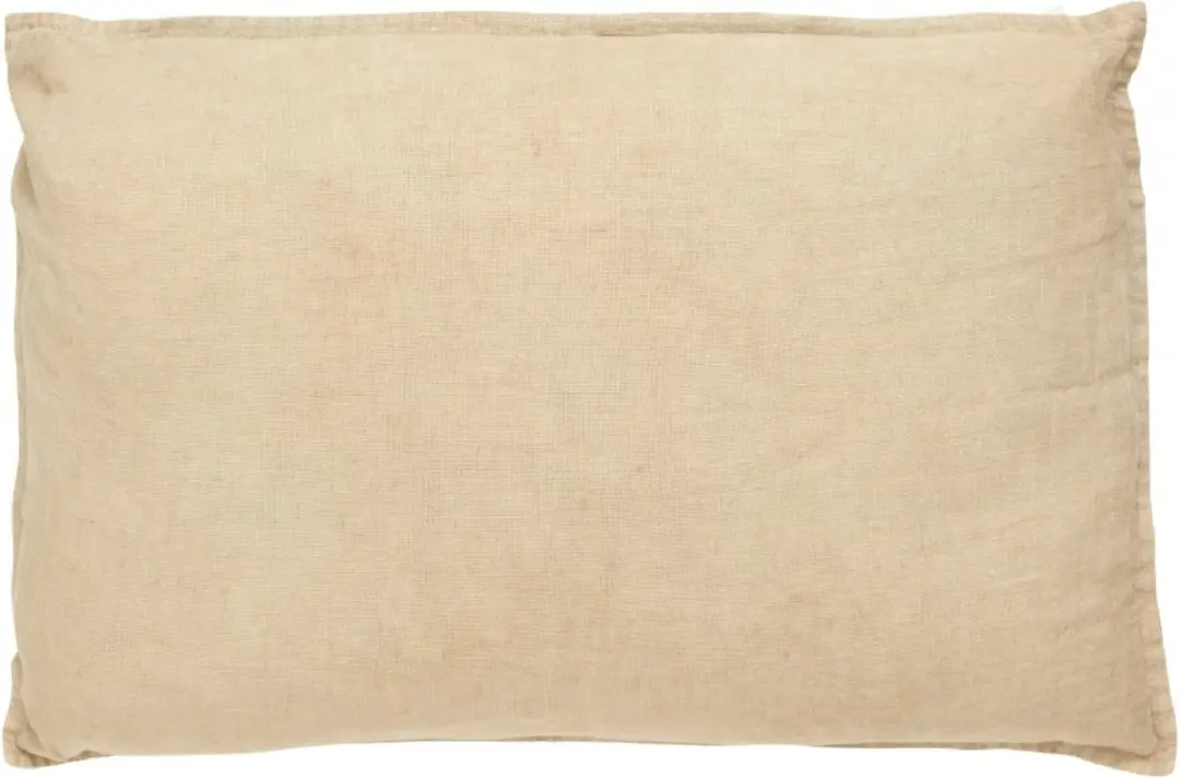 Nordal Vela Kussenhoes Linnen Donkerzand 48x68
