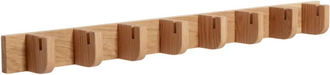 Hübsch Nomad Kapstok Eikenhout 8 Haken