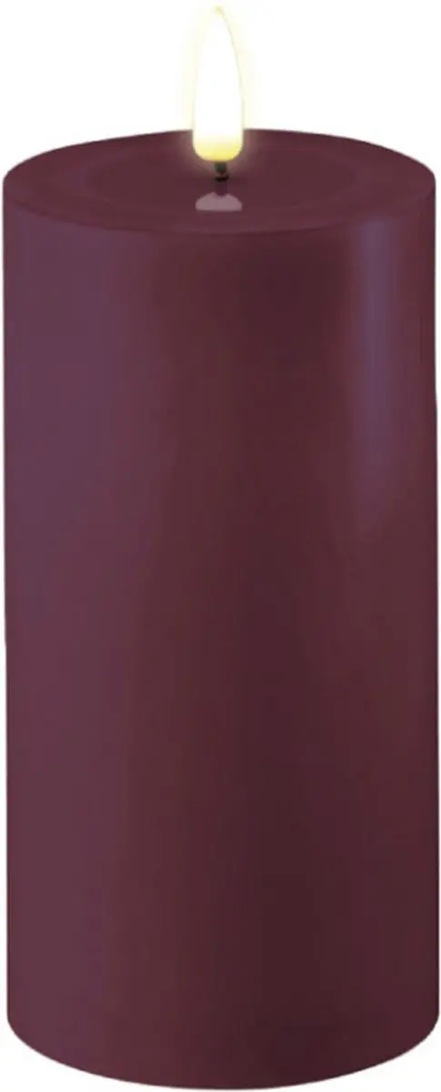 Deluxe Homeart LED Stompkaars Violet Ø7.5cm