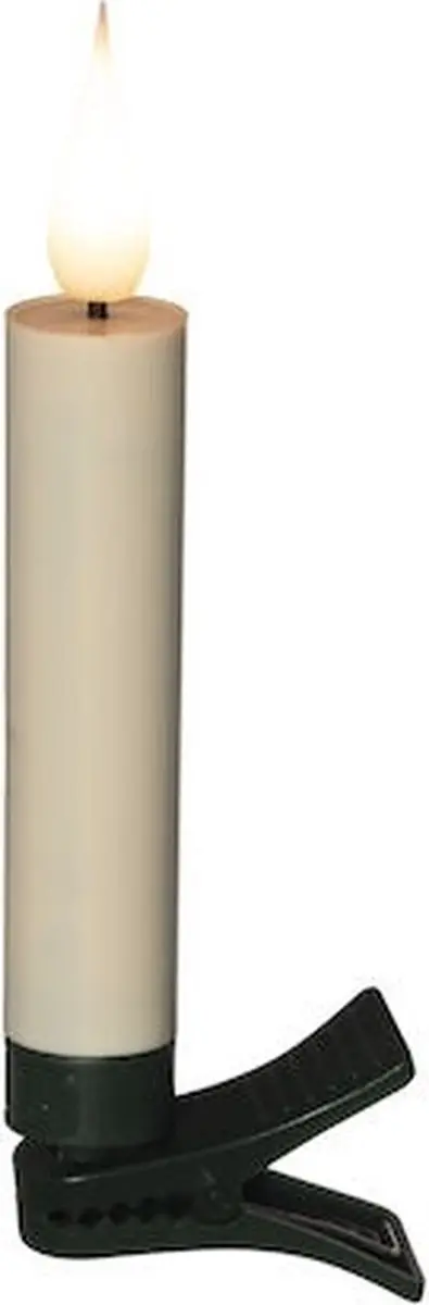 Konstsmide LED Boomkaarsen Set 10 Stuks - Warm Wit - 0,3W - afbeelding 4 van 6