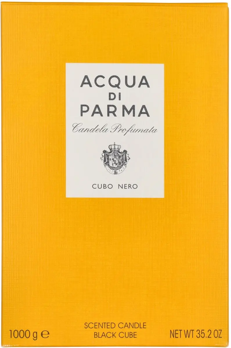 Acqua di Parma Cube Candle Black Geurkaars 1000g - afbeelding 3 van 5