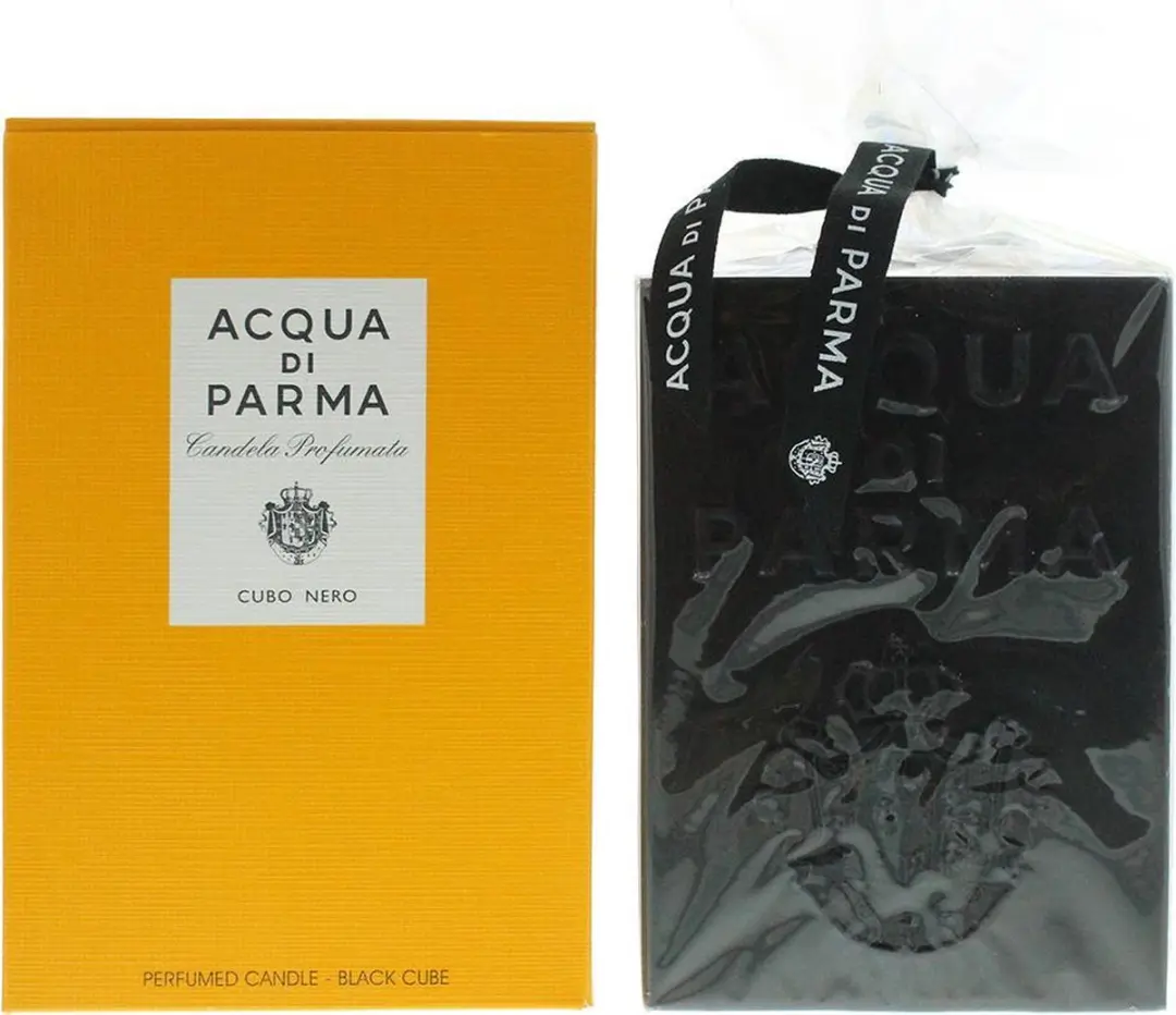 Acqua di Parma Cube Candle Black Geurkaars 1000g - afbeelding 2 van 5