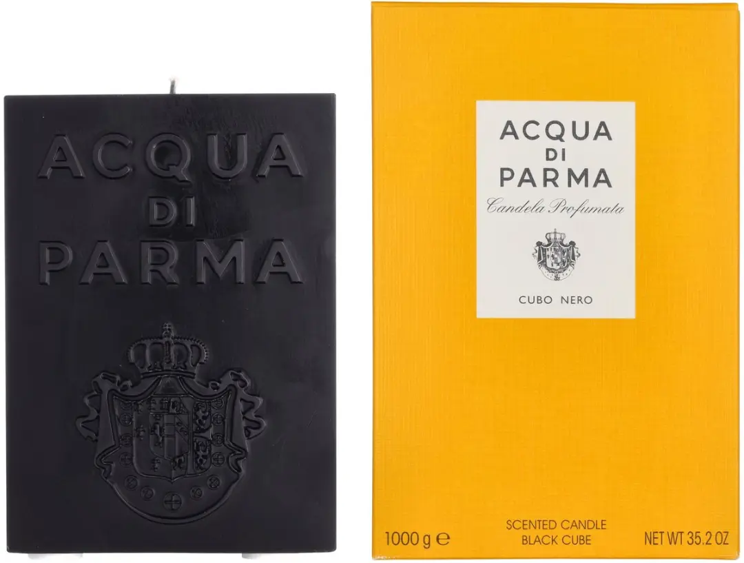 Acqua di Parma Cube Candle Black Geurkaars 1000g - afbeelding 5 van 5