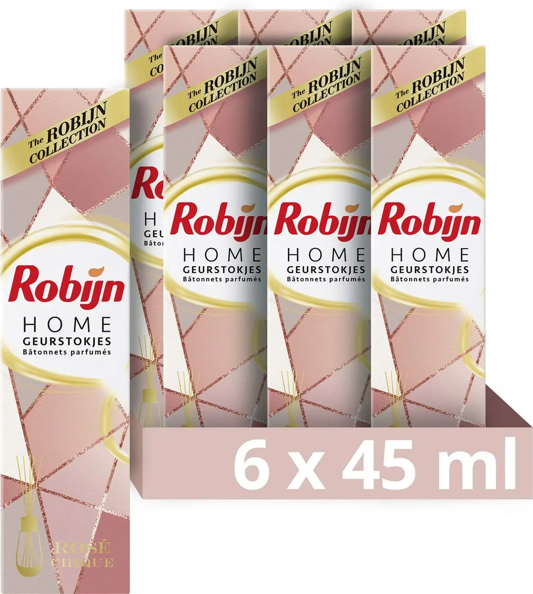 Robijn Home Rosé Chique Geurstokjes