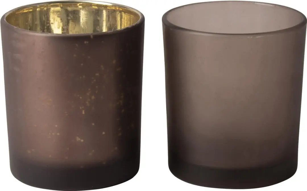Gusta Theelichthouder Giftset 7x8cm Paars