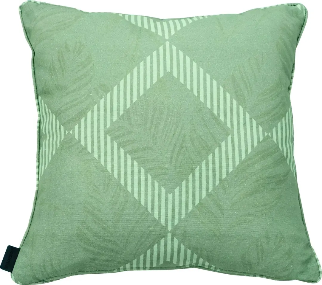 Sierkussen 50x50 Demi green natural outdoor finishing (p)