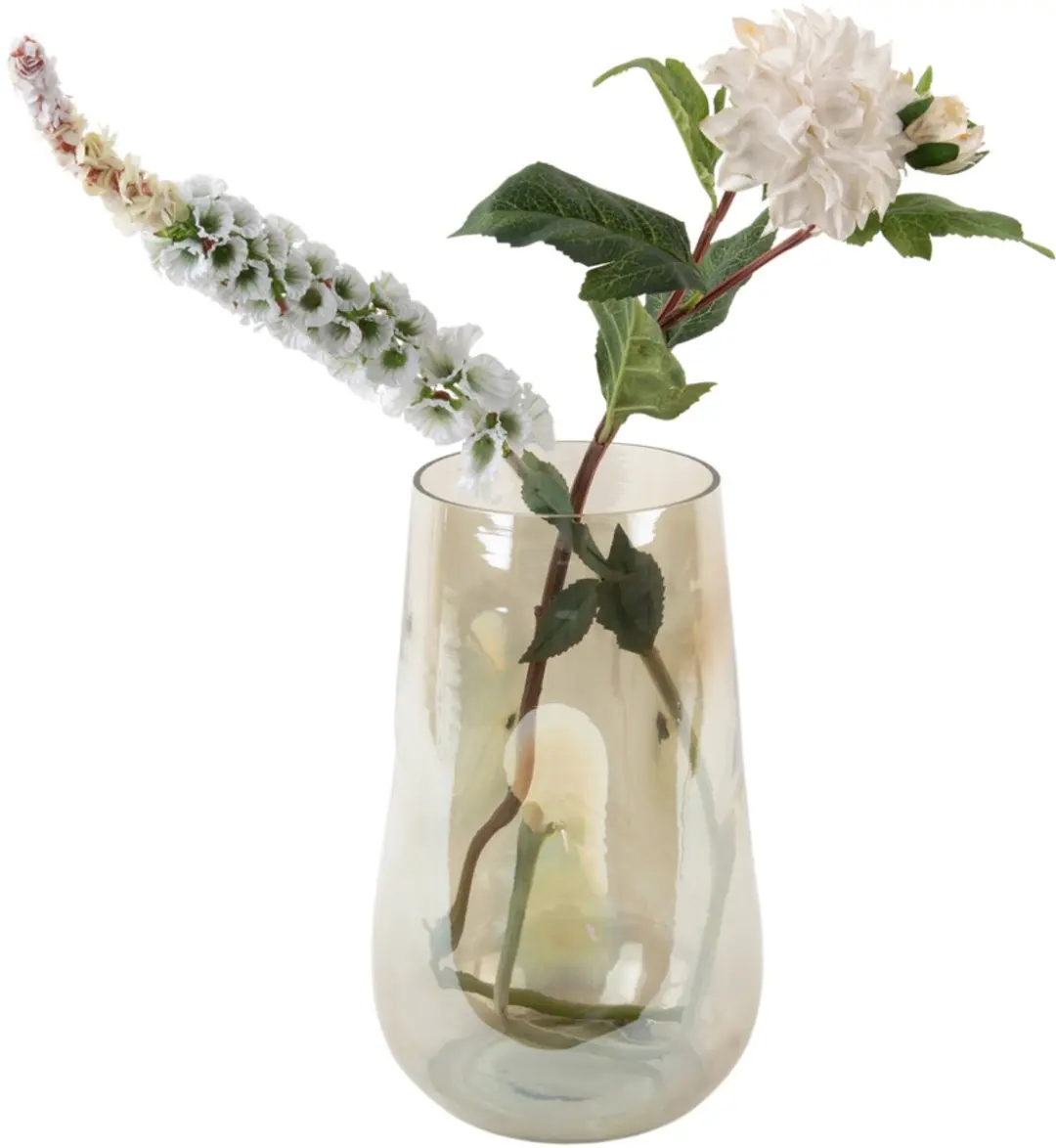 Present Time Luster Organic Vaas - Groen Ø17cm - afbeelding 2 van 2