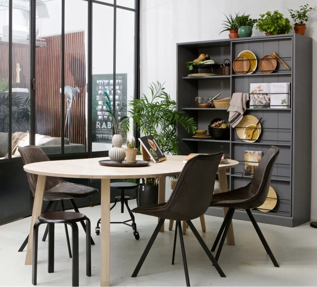 WOOOD Lange Jan Uitschuifbare Eettafel Sydney 120x120-200cm - afbeelding 2 van 6