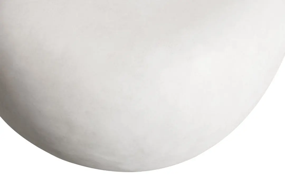 vtwonen Pebble Bijzettafel 50cm - Wit - afbeelding 5 van 6