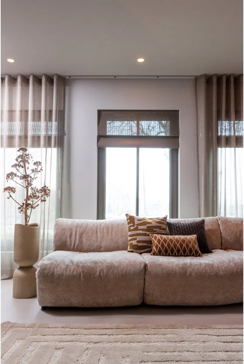 WOOOD Alicia Vloerkleed Wol 170x240cm - Zand - afbeelding 4 van 6