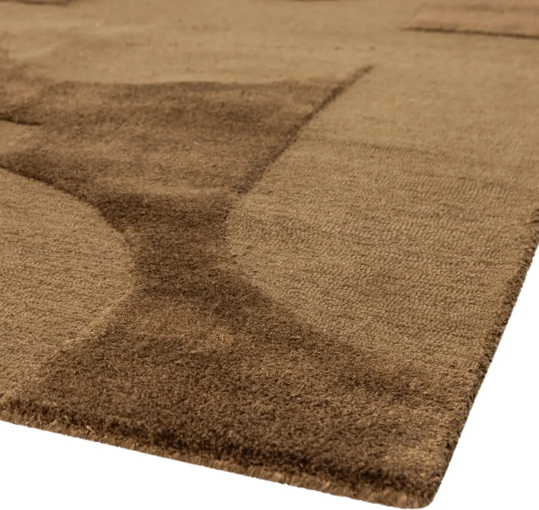 WOOOD Livo Vloerkleed 170x240cm Bruin - afbeelding 3 van 5