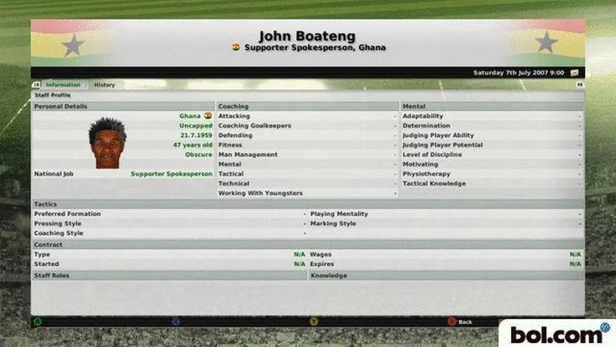Sega Football Manager 2008