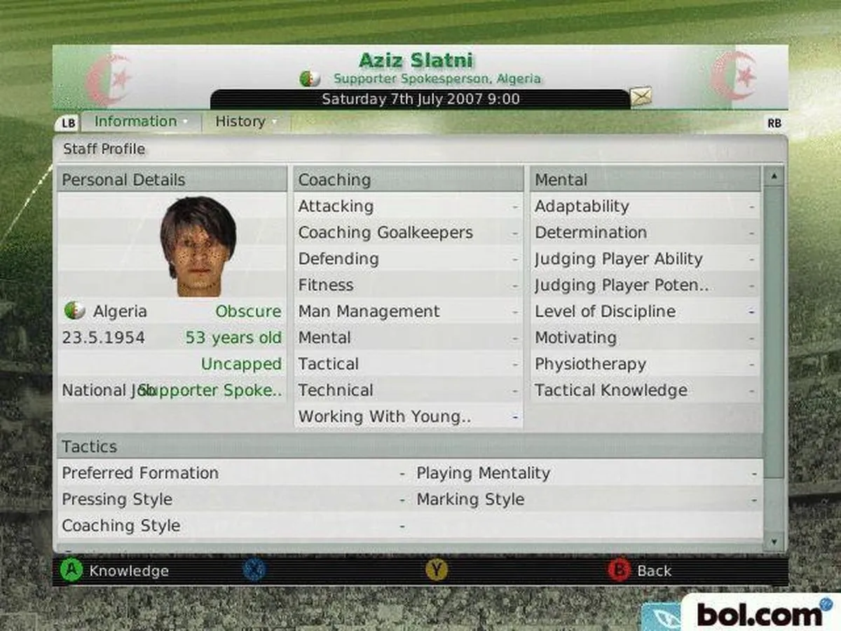 Sega Football Manager 2008