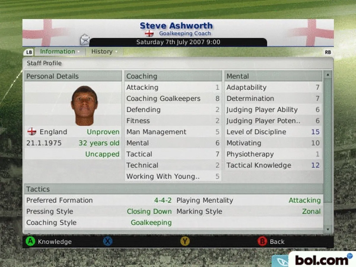 Sega Football Manager 2008