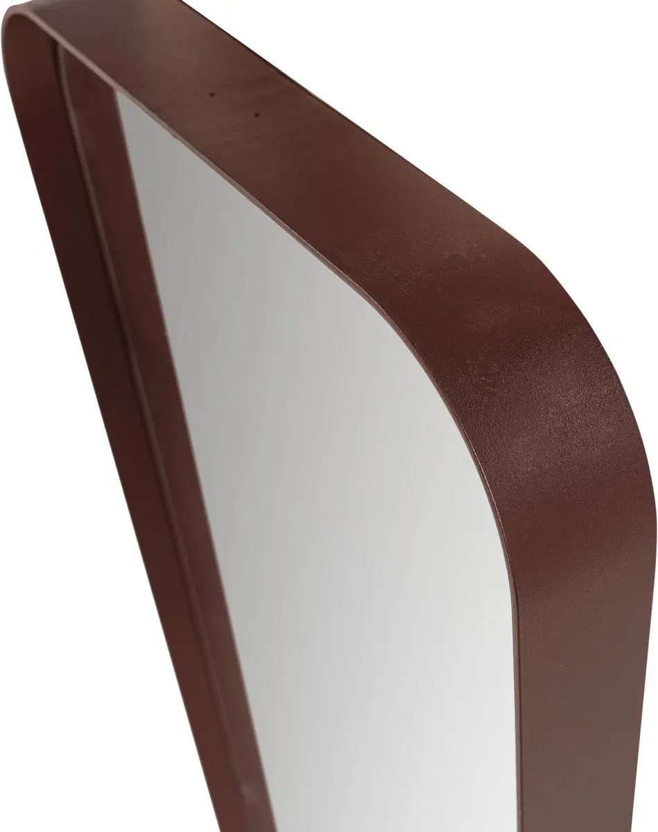 WOOOD Doutzen Spiegel 170x40x5cm - Bordeauxrood - afbeelding 4 van 6