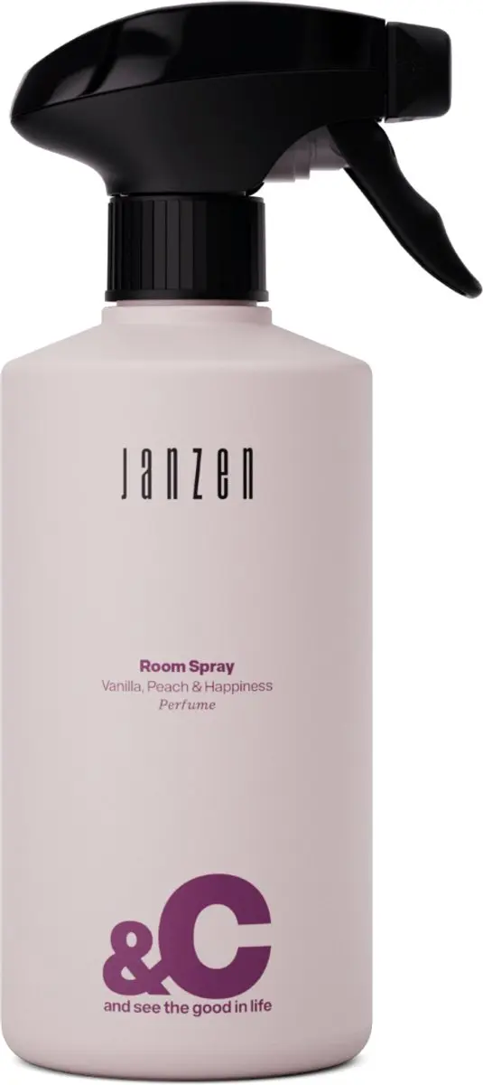 Janzen Room Spray &C Vanilla Peach & Happiness 500ml