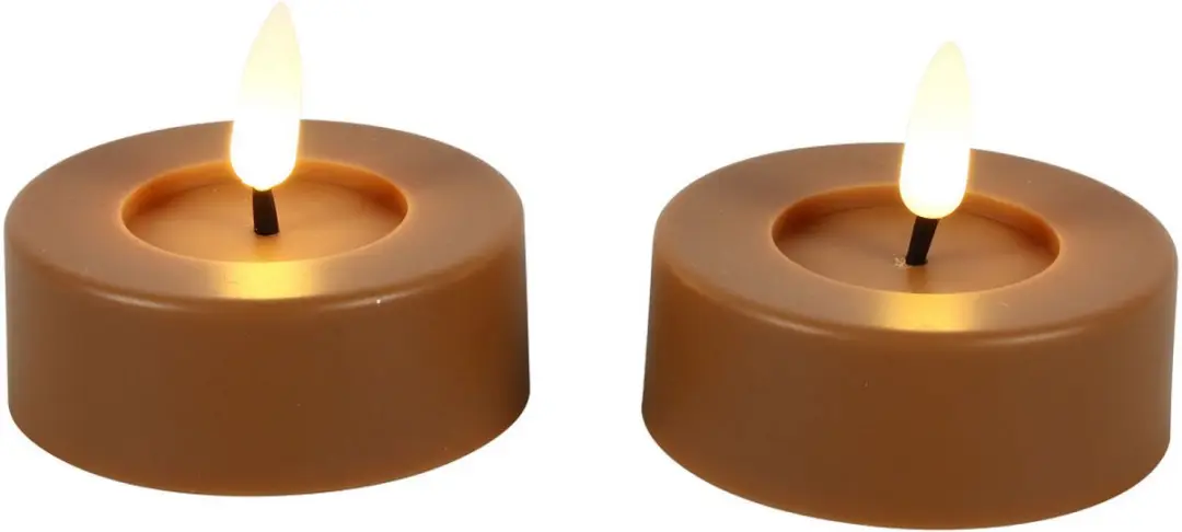 Countryfield LED Theelicht Rustiek Maxi