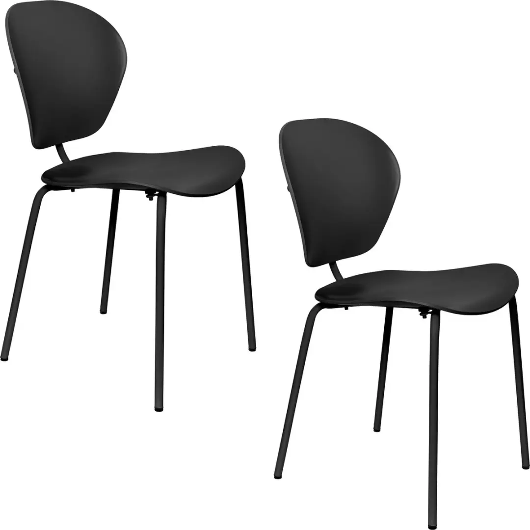Zuiver The Ocean Chair Eetkamerstoelen Pirate Black