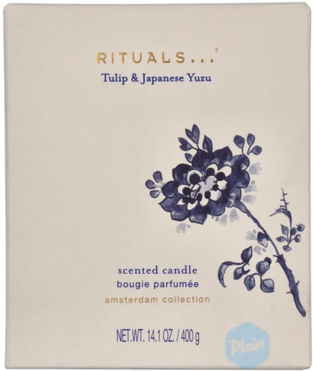 Rituals Amsterdam Geurkaars 400g - Blauw - afbeelding 3 van 6