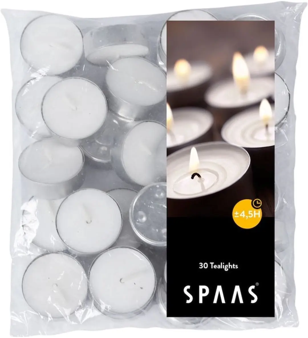 Spaas kaarsen theelichtjes/waxinelichtjes