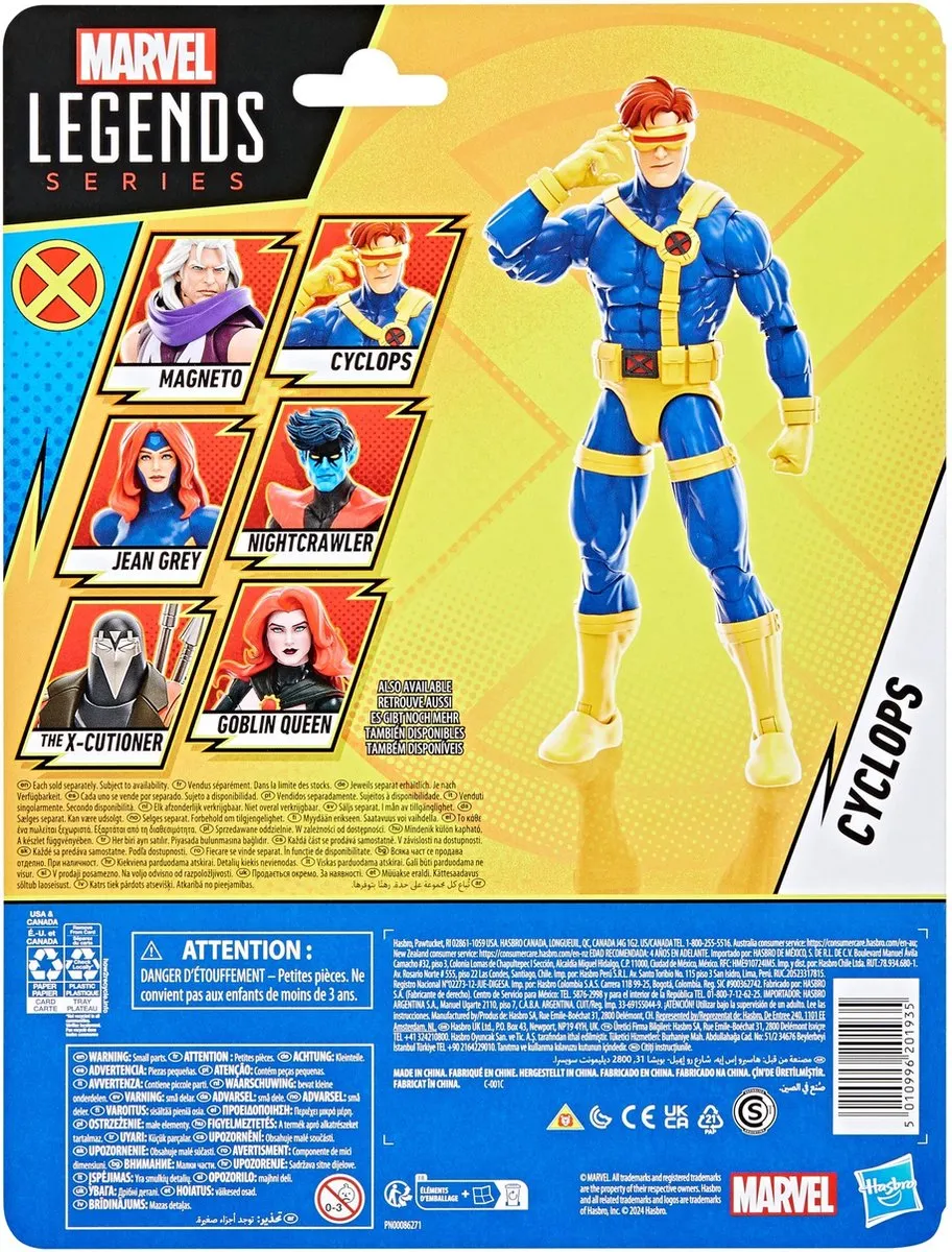 Marvel X-Men '97 Marvel Legends Cyclops Action Figure 15cm - F90545X0