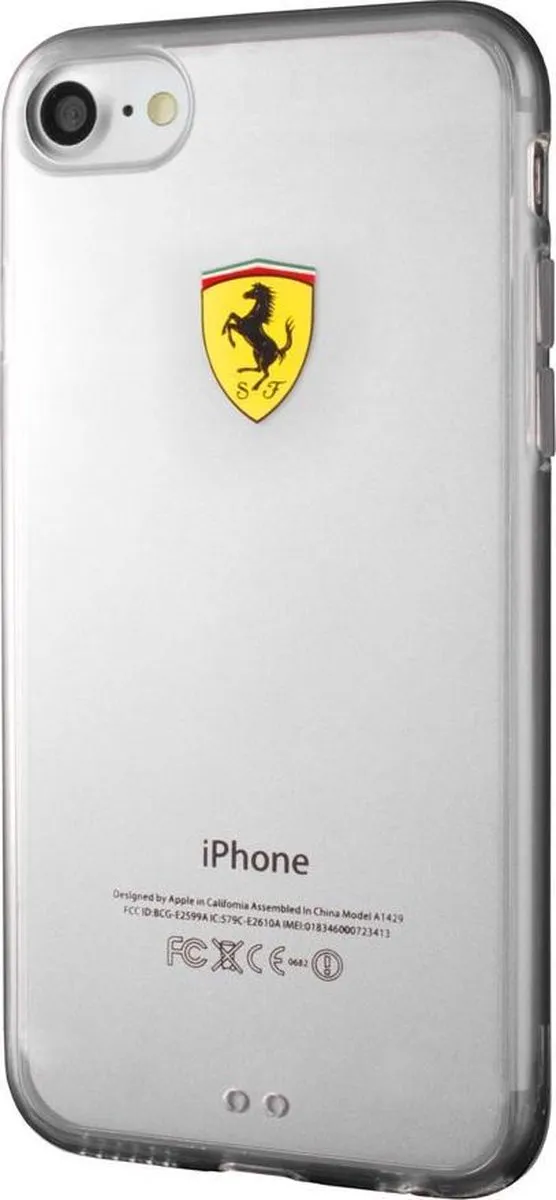 Ferrari iPhone Hoesje Transparant