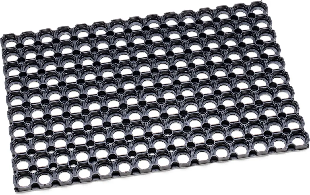 Wicotex Ringmat 40x60cm - Zwart - afbeelding 2 van 4