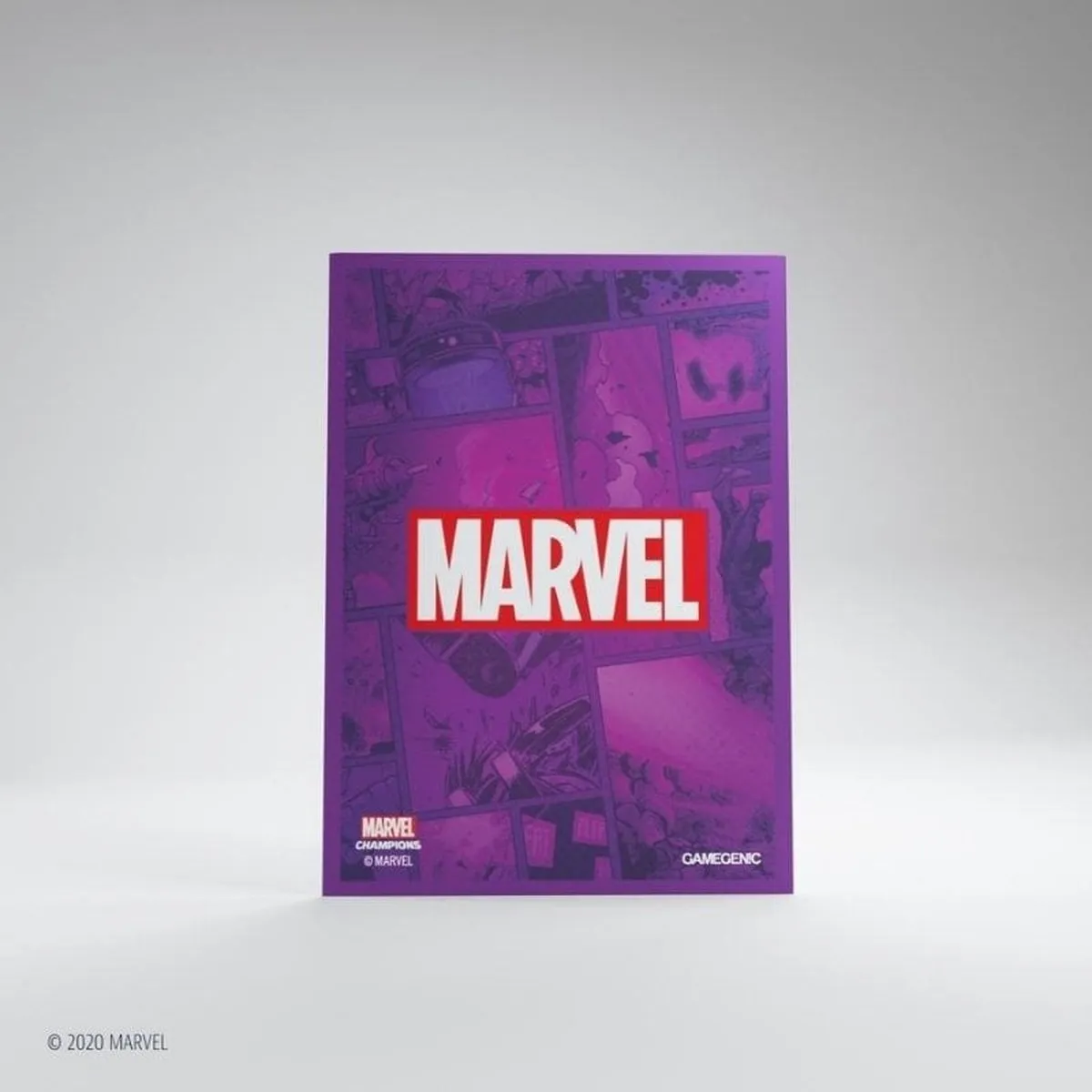 Marvel Champions Marvel Purple Board Game Sleeves 66x91mm - GGS10108ML - afbeelding 6 van 6