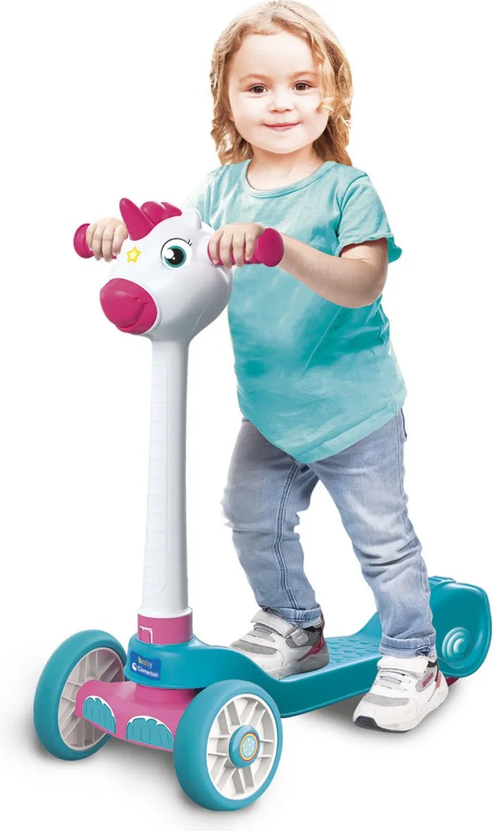 Clementoni Unicorn Step Scooter - 3 Wielen