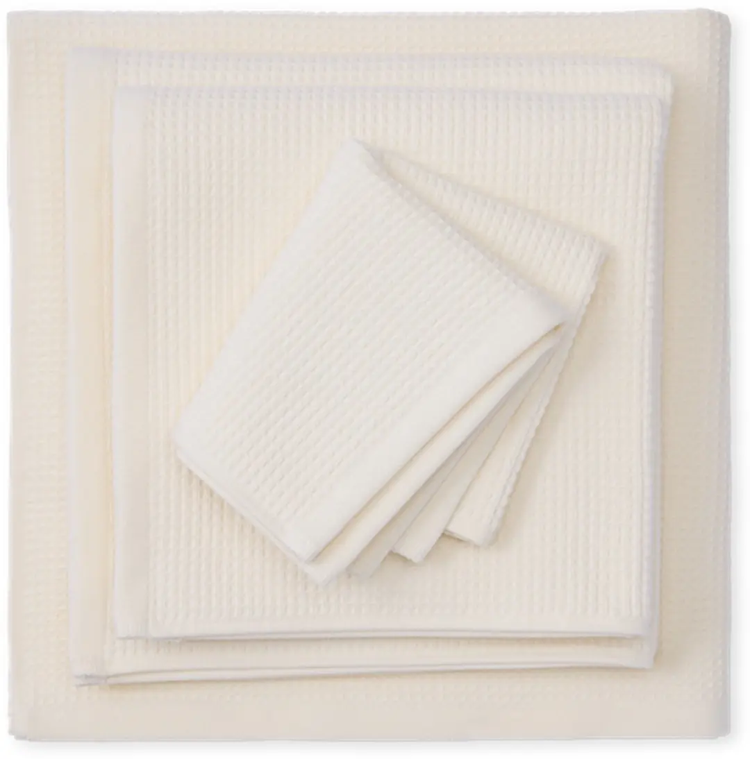 Kayori Nuno Douchelaken - 70x140 cm - Set van 2 - Off-white