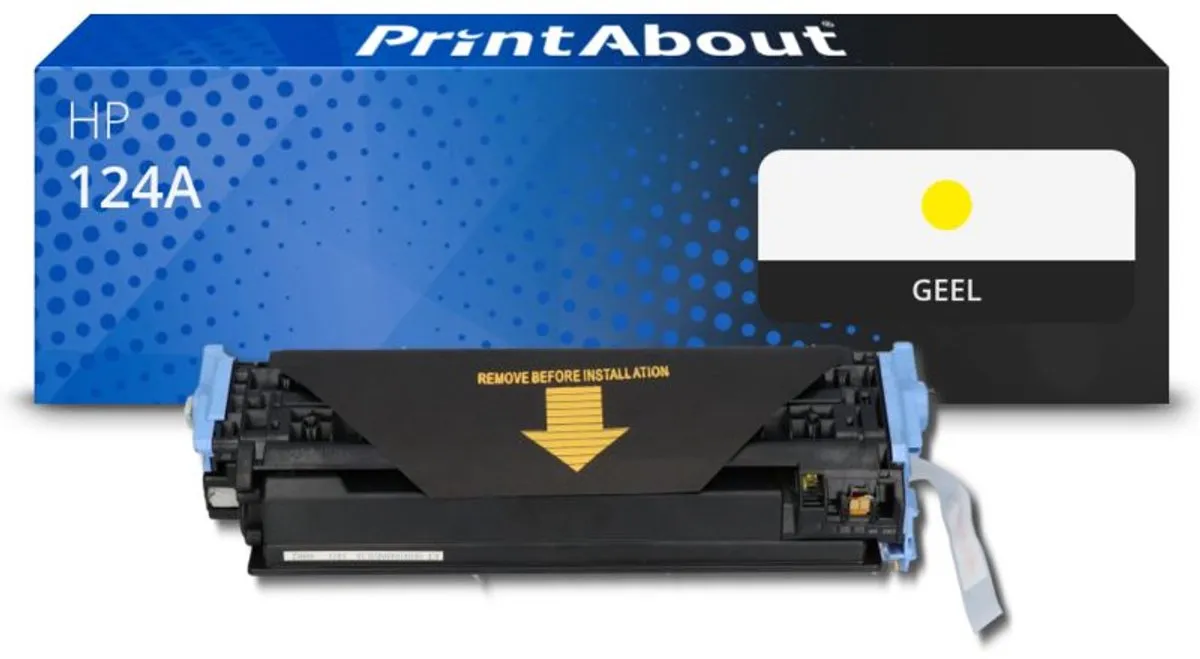 PrintAbout HP 124A Q6002A Toner Geel