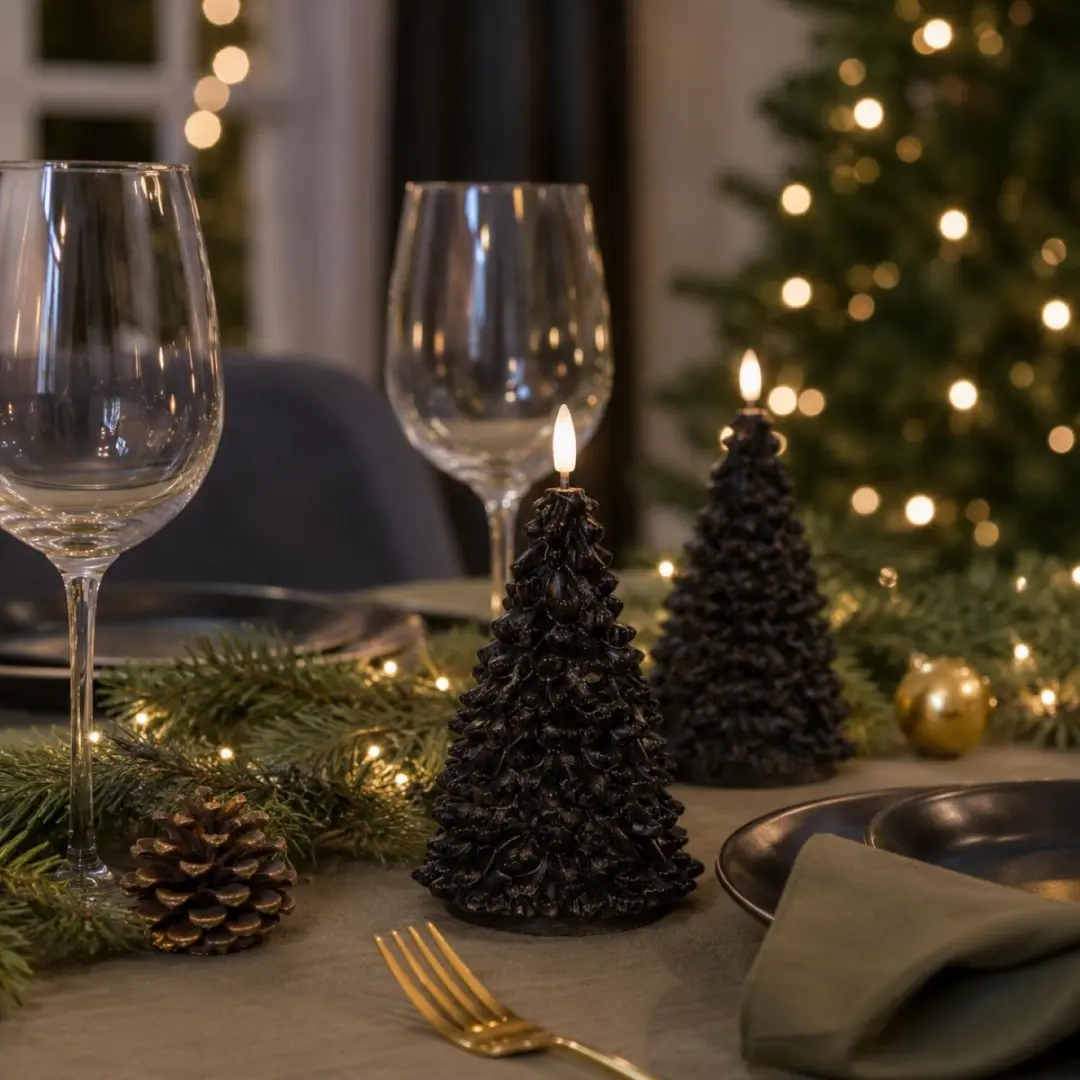 Anna's Collection LED kerstboom kaars