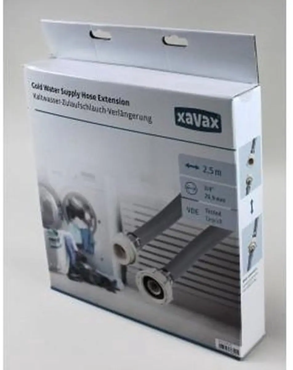 Xavax Koudwatertoevoerslang 3,5m - afbeelding 2 van 4