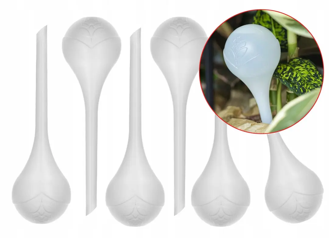 6x Zelfwaterende Plantenbollen 400ml