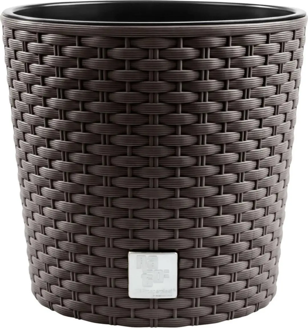 Bloempot met inzet Prosperplast Rato Round DRTUS200L-440U umbra