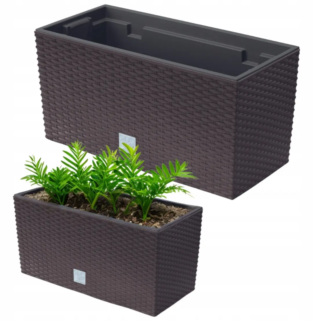 Rato Case Balkonbak DRC400 Umbra met Inzet
