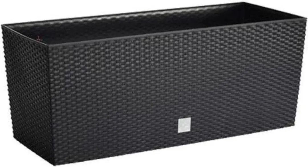 Prosperplast Rato Plantenbak 60x25x24cm - Antraciet - afbeelding 2 van 6