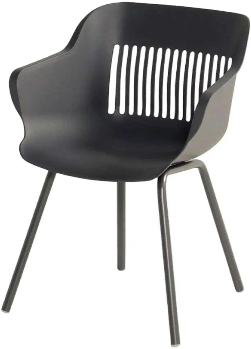 2 stuks Hartman tuinstoelen Jill Rondo xerix/black 78 cm