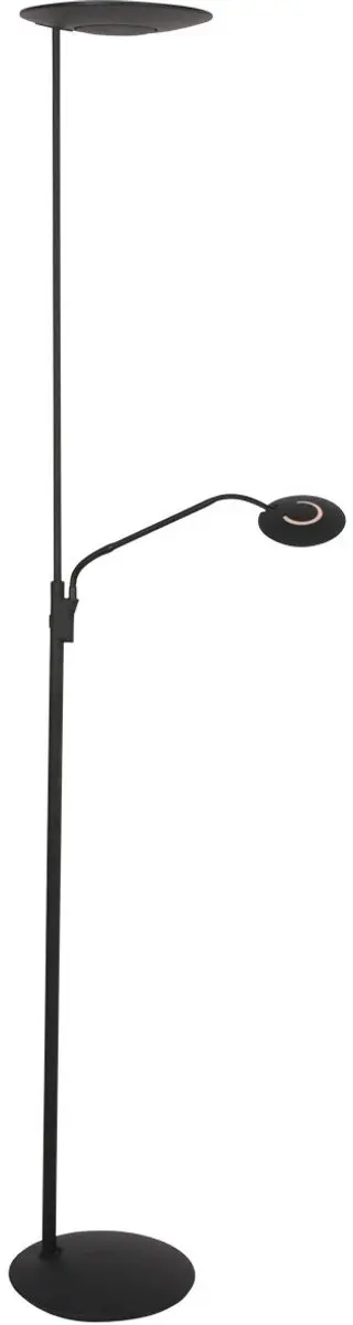 Steinhauer Zenith2 Vloerlamp - 4940lm - Zwart - afbeelding 2 van 6