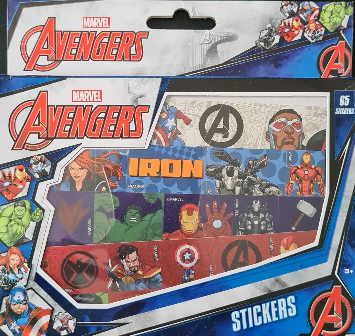 Marvel Avengers Stickers Multicolor