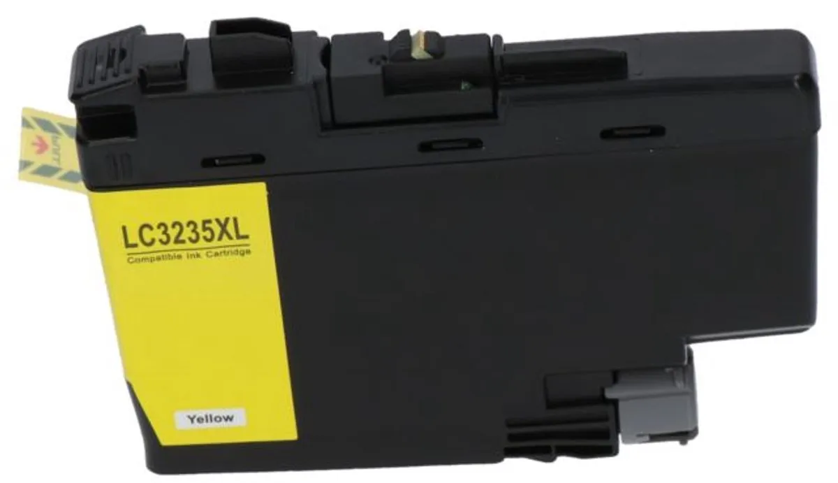 PrintAbout Brother LC-3235XLYP Inktcartridge Geel - 5500 Pagina's