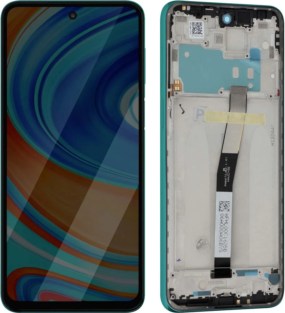 Xiaomi Redmi Note 9 Pro Scherm - Groen